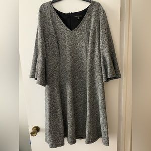 Lane Bryant Black and White Dress